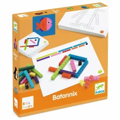 Outlet Djeco Jeu éducatif Batonnix Multicolore