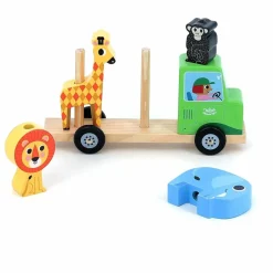 Vilac Jeu Empil'animo de la savane| Jouets D'Éveil|Jouets D'Éveil