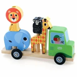 Vilac Jeu Empil'animo de la savane| Jouets D'Éveil|Jouets D'Éveil