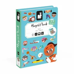 Janod Puzzles|Jeux Éducatifs*Jeu Magneti'Book - Sports