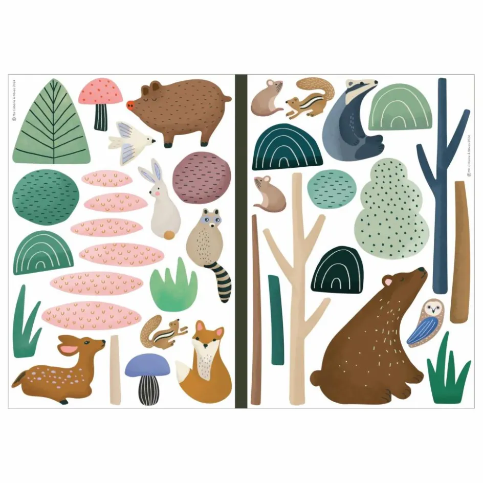 Ma Cabane à rêves Jeu magnétique Animaux Forêt| Jeux Éducatifs