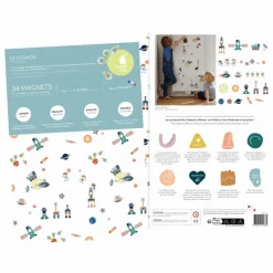 Best Ma Cabane à rêves Jeu magnétique Cosmos Multicolore