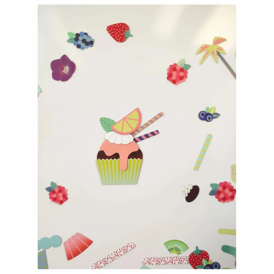 Ma Cabane à rêves Jeux Éducatifs*Jeu magnétique Cupcakes