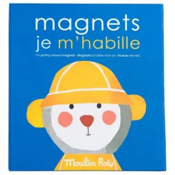 Outlet Moulin Roty Jeu magnétique Je m'habille Multicolore