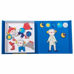 Outlet Moulin Roty Jeu magnétique Je m'habille Multicolore
