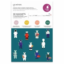 Best Jeu magnétique Les Métiers Jeux Éducatifs