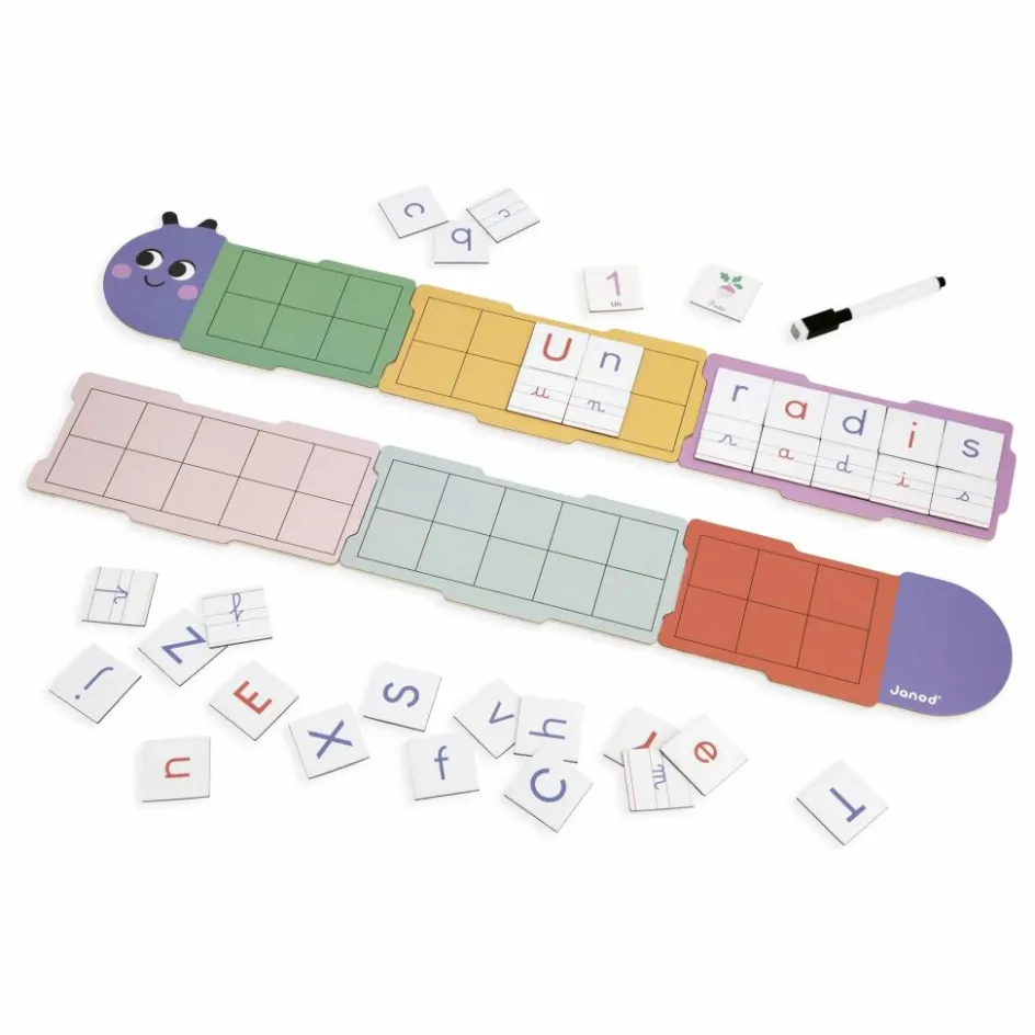 Janod Jeux Éducatifs*Jeu pédagogique - La chenille de l'écriture