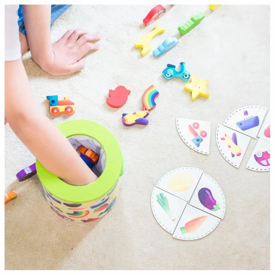 Discount Vilac Jeu touche et trouve Multicolore