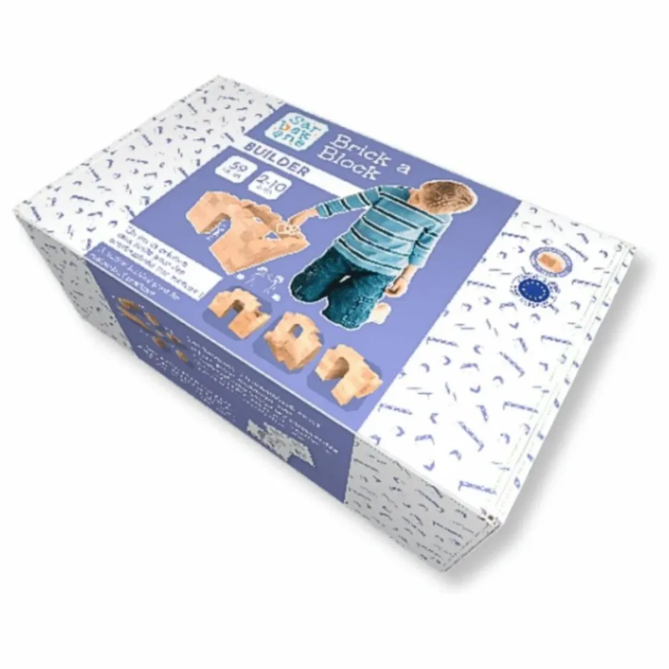 Sarbakane Jeux Éducatifs*Jeux de Construction Brick a Block - Builder