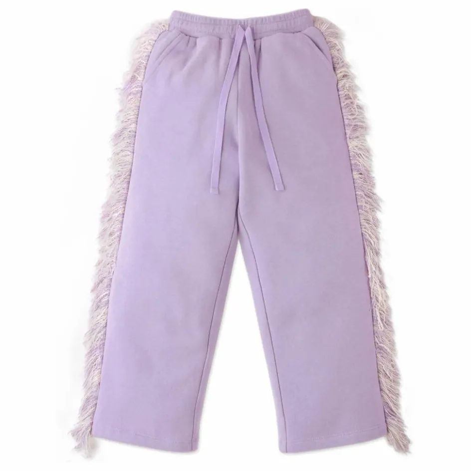 Online Jogger à Franges | Lilas Enfant Pantalons Jeggings