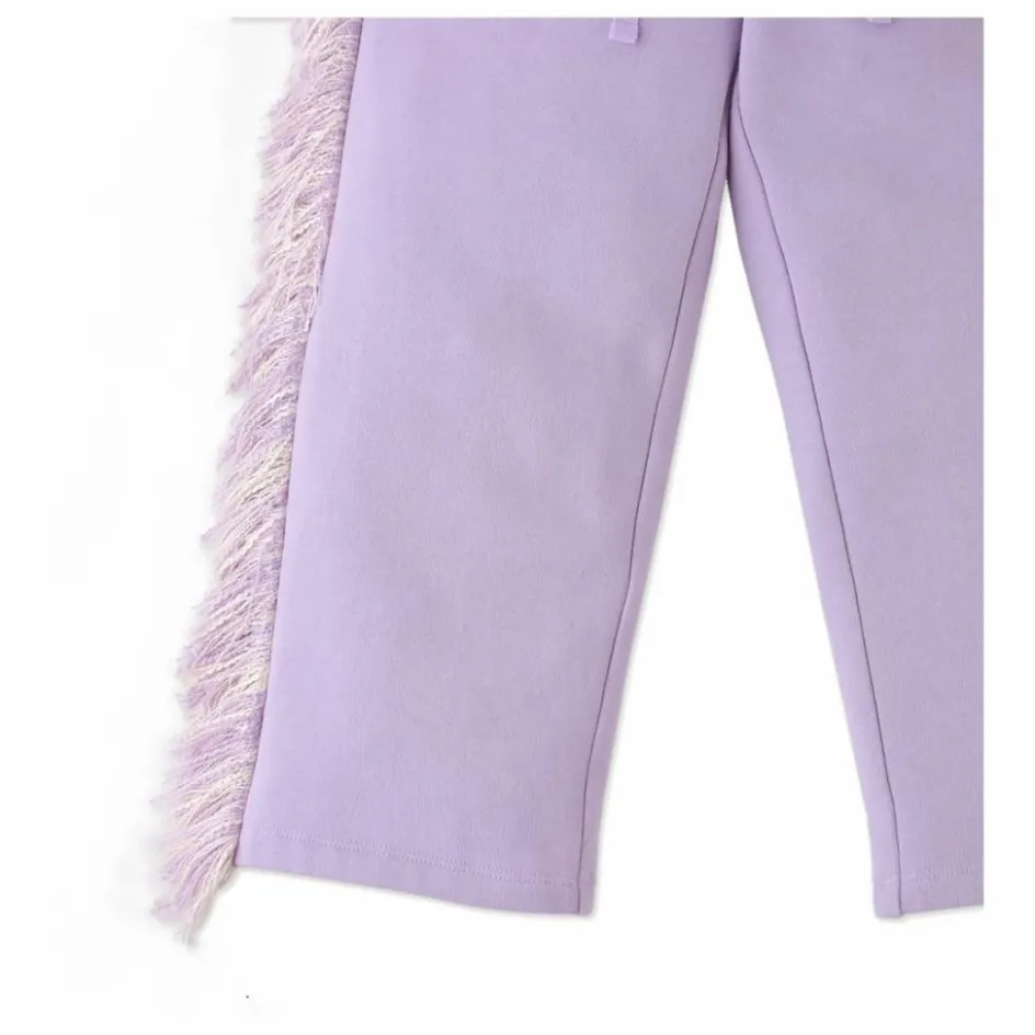 Online Jogger à Franges | Lilas Enfant Pantalons Jeggings