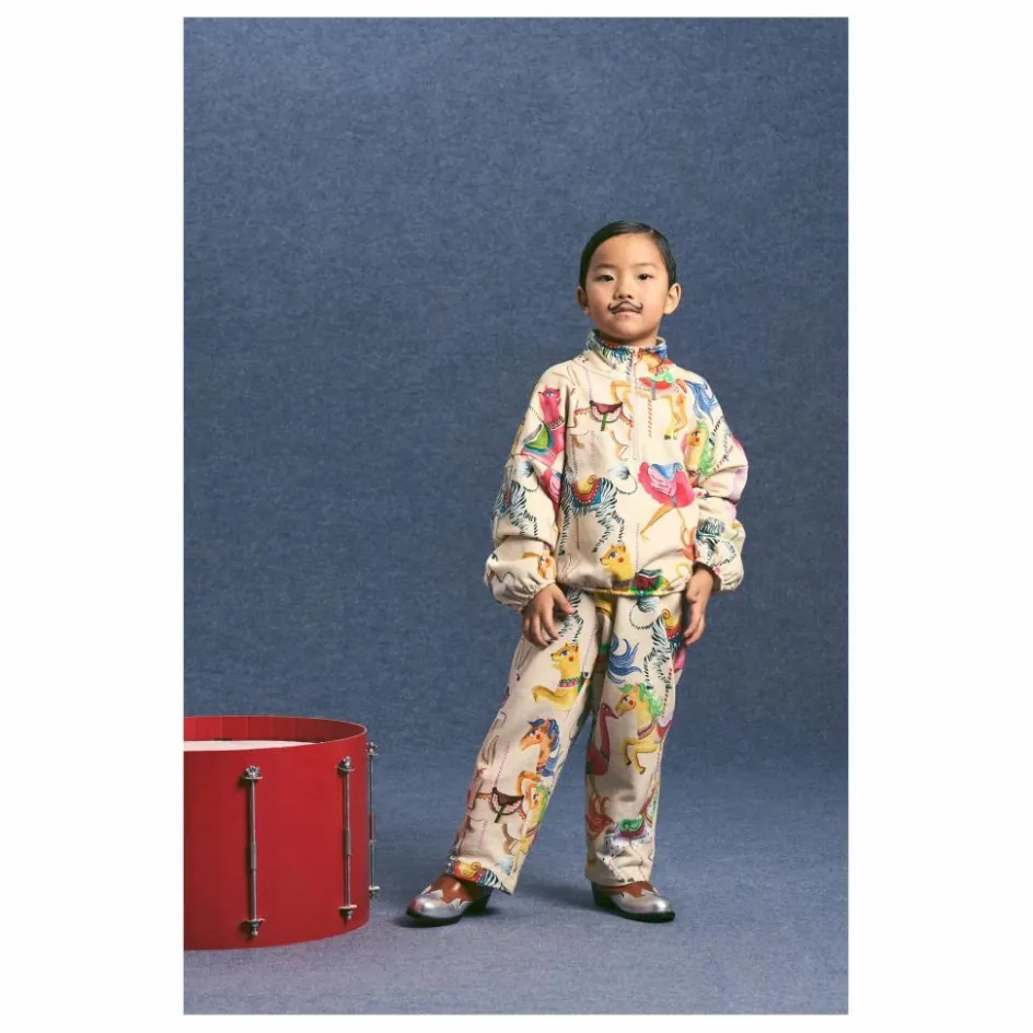 Online Maison Mangostan Jogger Carnival AO Coton Bio | Crème