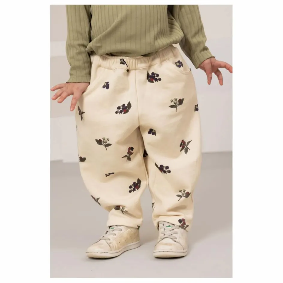 New Studio Bohème Jogger Carrot Mûres Coton Bio | Ecru