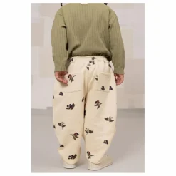 New Studio Bohème Jogger Carrot Mûres Coton Bio | Ecru