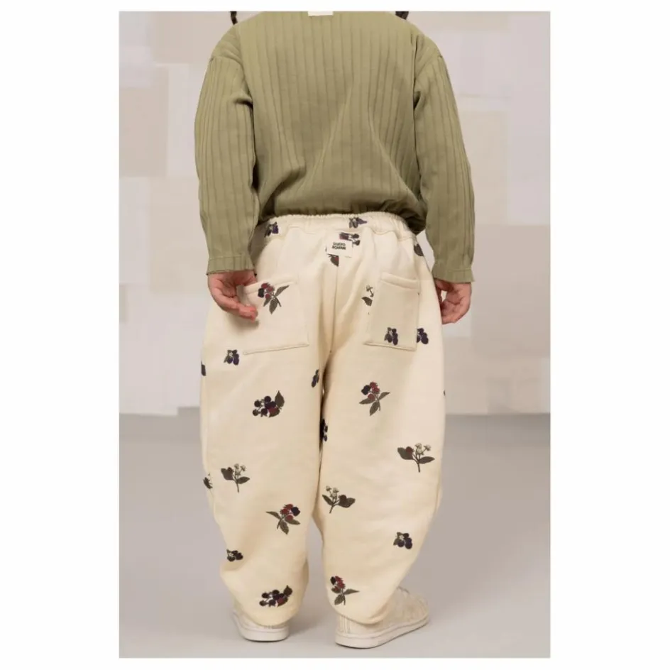 New Studio Bohème Jogger Carrot Mûres Coton Bio | Ecru