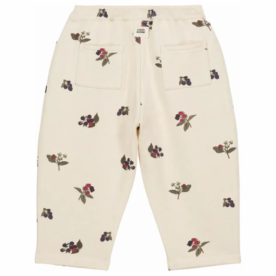 New Studio Bohème Jogger Carrot Mûres Coton Bio | Ecru