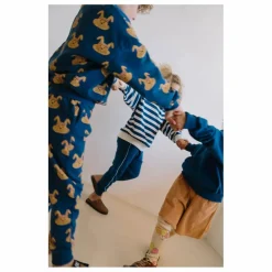 Online We Are Kids Jogger Charles Lapins Coton Bio | Bleu