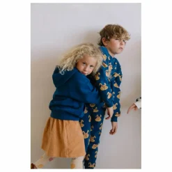 Online We Are Kids Jogger Charles Lapins Coton Bio | Bleu