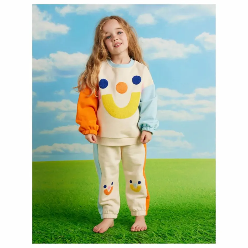 New Halcyon Nights Jogger Colorblock Sourire | Crème