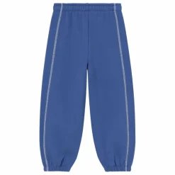 Tinycottons Jogger Contrasté Tiny Coton Bio | Bleu