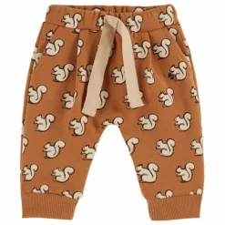 Emile et Ida Jogger Ecureuils Coton Bio || Joggers, Pantalons