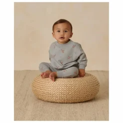 Quincy Mae Jogger Elans Coton Bio | Bleu gris