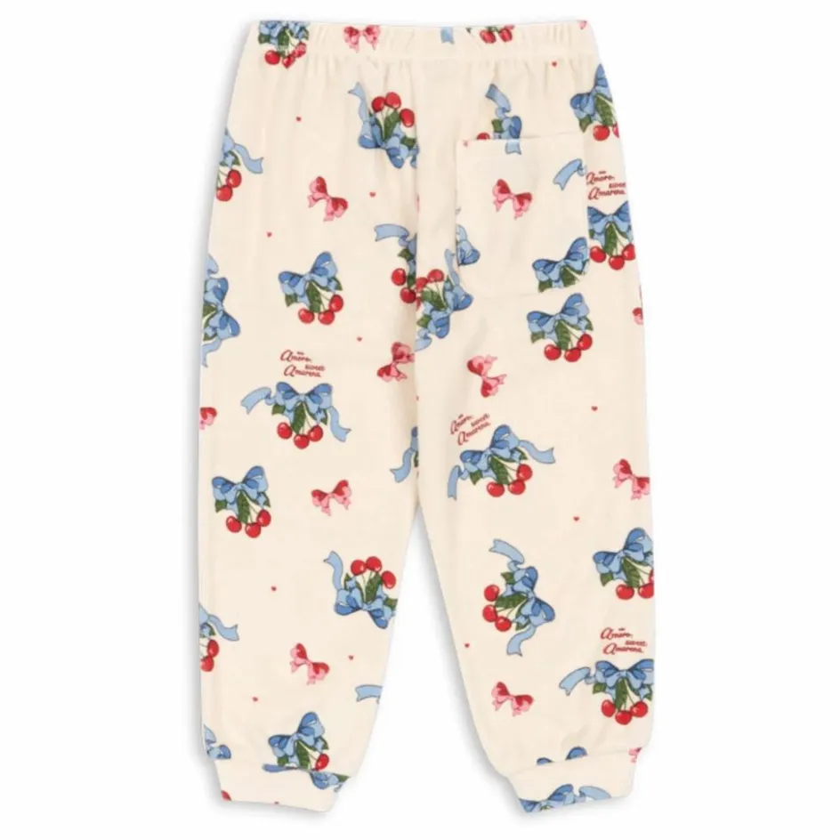Hot Konges Sløjd Jogger Itty Nœuds Coton Bio | Beige