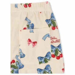 Hot Konges Sløjd Jogger Itty Nœuds Coton Bio | Beige