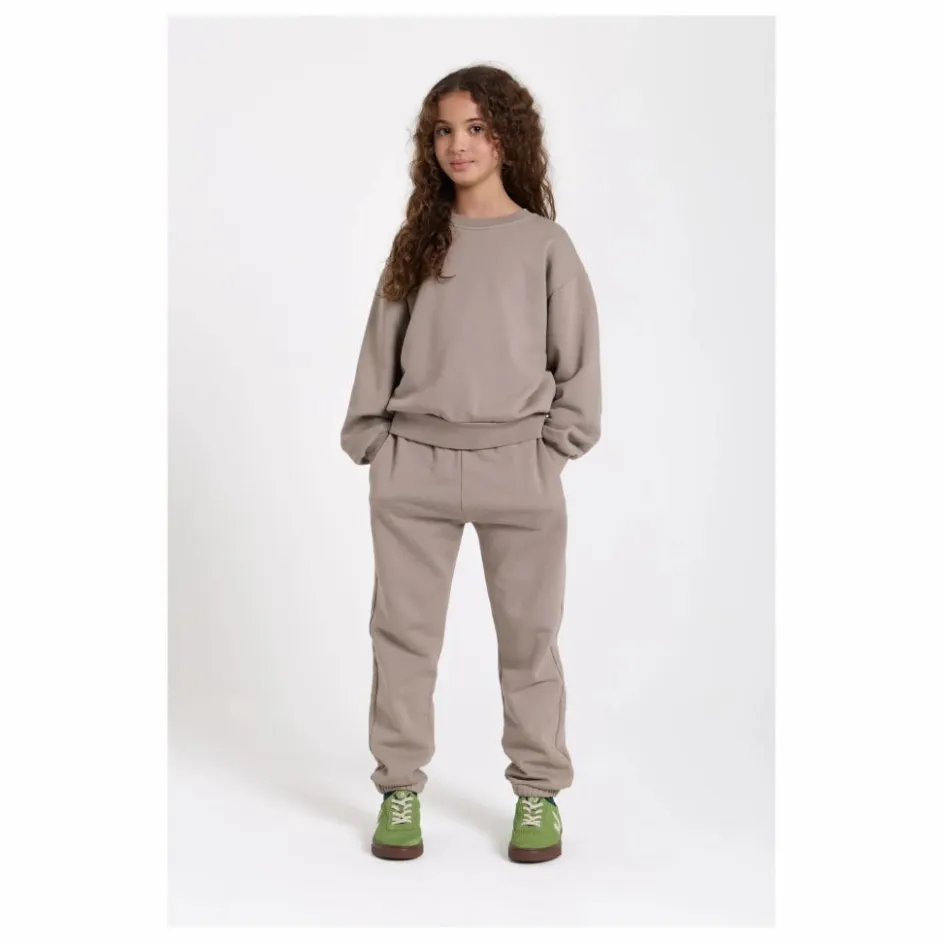 New Smallable Kid Jogger Kiwi Coton Bio | Gris taupe