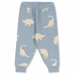 Enfant Konges Sløjd Pantalons, Joggers|Joggers, Pantalons*Jogger Lapis Dinosaures Maille Coton Bio |