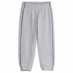 Discount Mini Rodini Jogger Liseré Coton Bio | Gris chiné