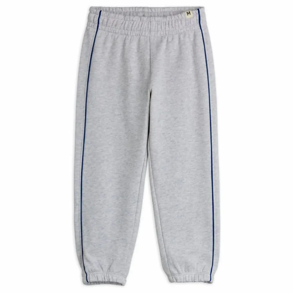 Discount Mini Rodini Jogger Liseré Coton Bio | Gris chiné