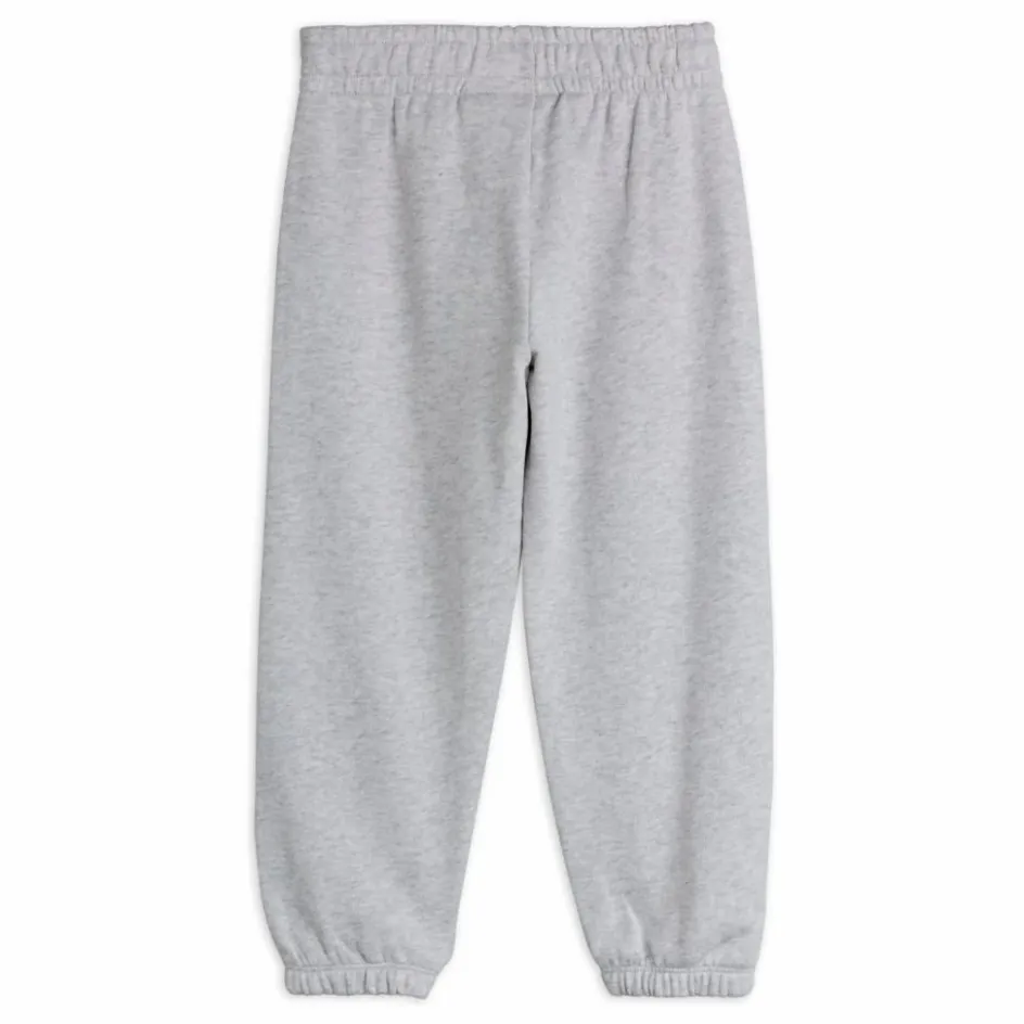 Discount Mini Rodini Jogger Liseré Coton Bio | Gris chiné