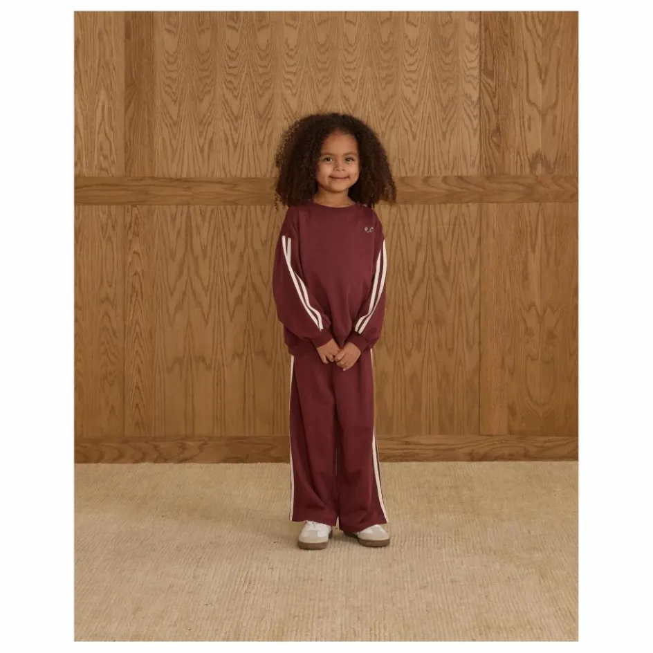 Discount Rylee + Cru Jogger Liseré Mini | Bordeaux