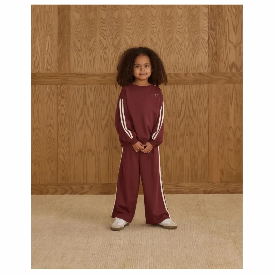 Discount Rylee + Cru Jogger Liseré Mini | Bordeaux