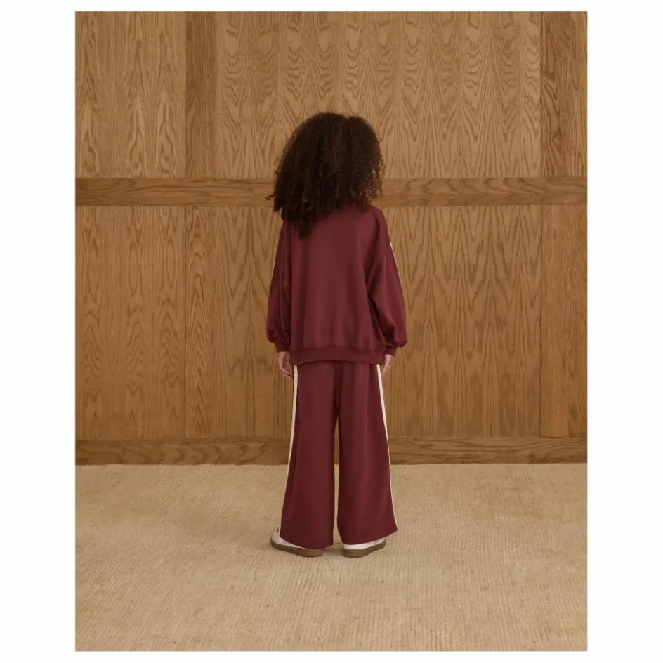 Discount Rylee + Cru Jogger Liseré Mini | Bordeaux