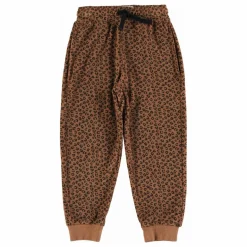 Piupiuchick Jogger Léopard Eponge Coton Bio ||Enfant Leggings, Pantalons|Pantalons Jeggings