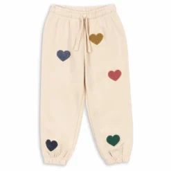 Jogger Lou Cœurs Coton Bio | Enfant Leggings, Pantalons|Pantalons Jeggings