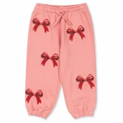Best Jogger Lou Nœuds Coton Bio | Enfant Pantalons Jeggings|Leggings, Pantalons