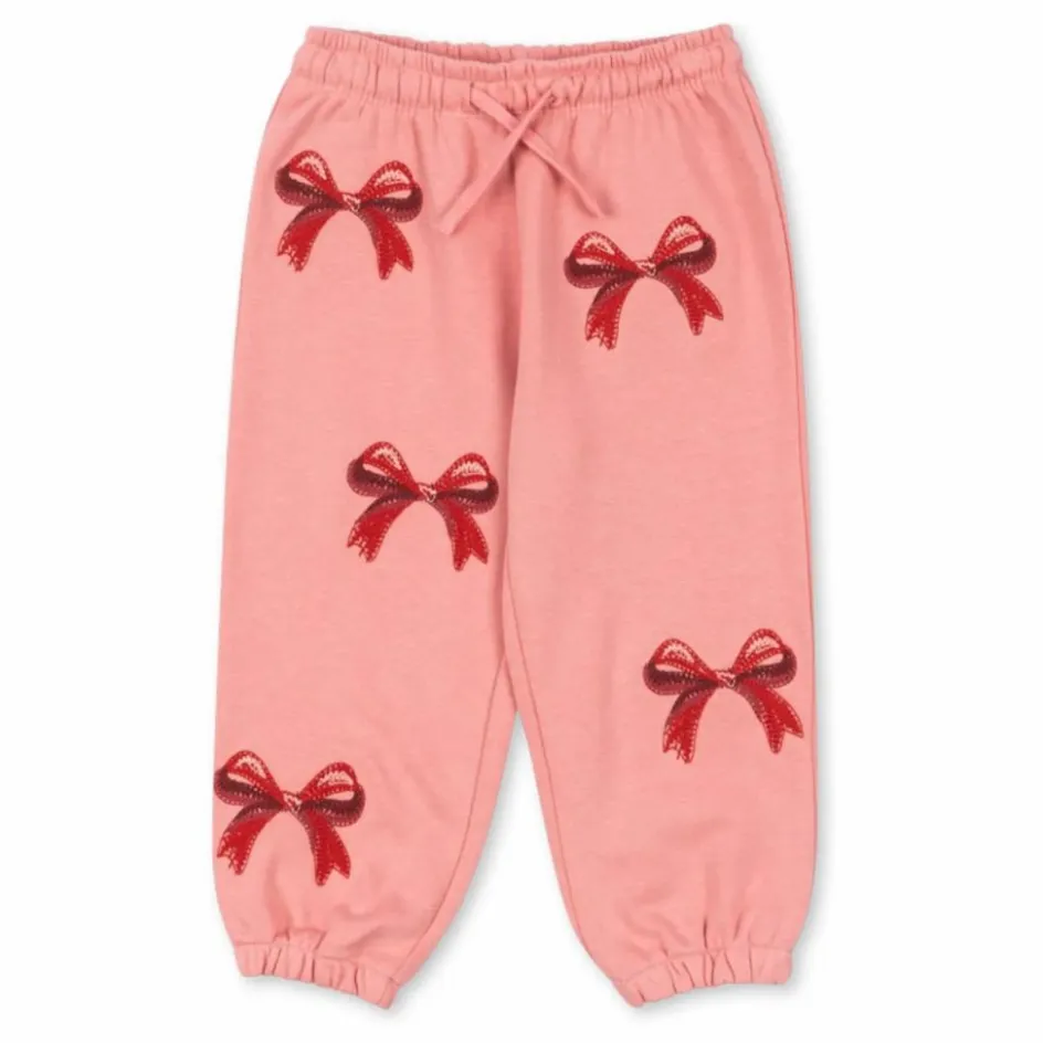 Best Jogger Lou Nœuds Coton Bio | Enfant Pantalons Jeggings|Leggings, Pantalons