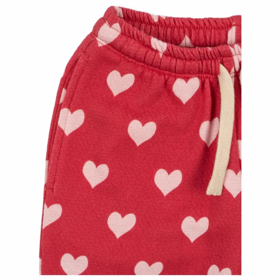 Konges Sløjd Jogger Loupy Lou Cœurs Coton Bio ||Enfant Pantalons Jeggings|Leggings, Pantalons