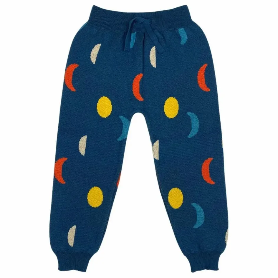 Clearance Bayiri Jogger Moon Coton Bio | Bleu marine