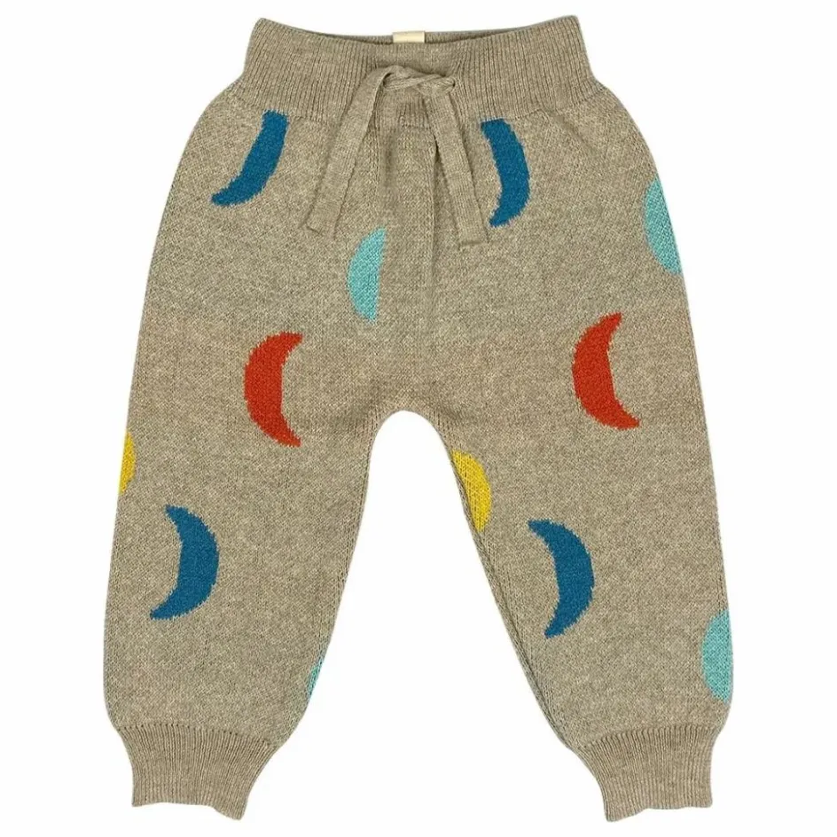Best Bayiri Jogger Moon Phases Coton Bio | Beige chiné