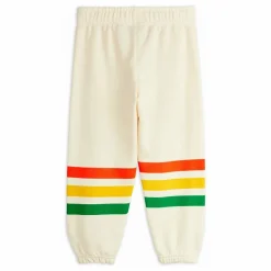 Discount Mini Rodini Jogger Ours Rayures Coton Bio | Ecru