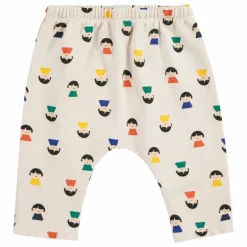 Hot Bobo Choses Jogger Pions Coton Bio | Ecru