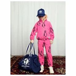 Online Mini Rodini Jogger Polaire Pingouin Fibres Recyclées | Rose
