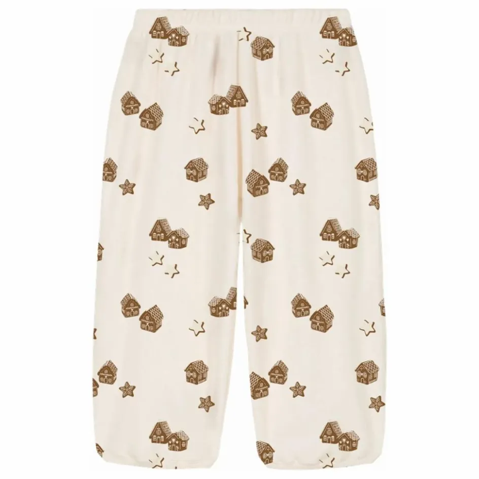 Clearance Studio Bohème Jogger Porgy Noël Coton Bio | Ecru