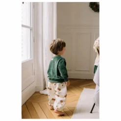 Clearance Studio Bohème Jogger Porgy Noël Coton Bio | Ecru