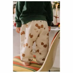 Clearance Studio Bohème Jogger Porgy Noël Coton Bio | Ecru