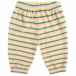Outlet Bobo Choses Jogger Rayé Velours | Ecru